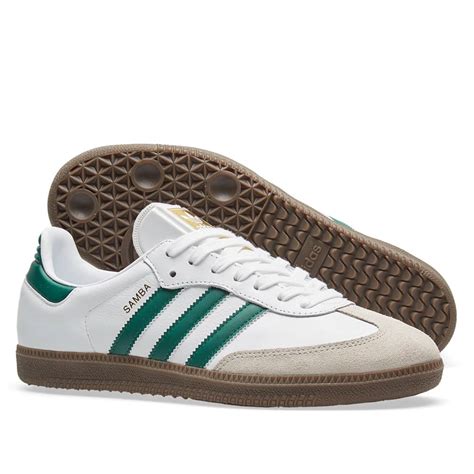 adidas samba herren weiss grün|Adidas Samba sandals.